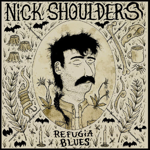 Refugia Blues LP by Nick Shoulders album artwork
