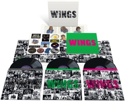 Wings 3LP by Paul McCartney & Wings album artwork
