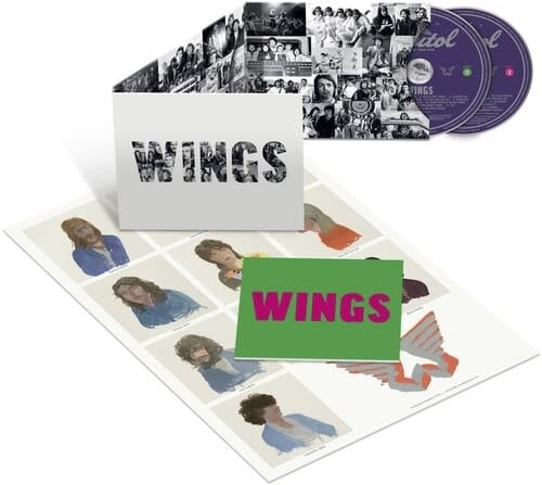Wings 2CD by Paul McCartney & Wings album artwork