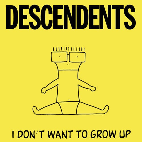 I Don't Want To Grow Up CASSETTE by Descendents album artwork