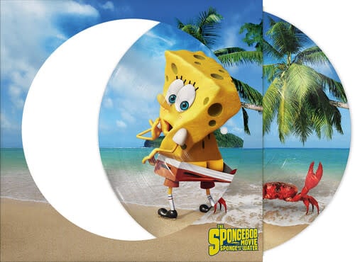 SpongeBob Movie, The: Sponge Out of Water LP by Various Artists album artwork