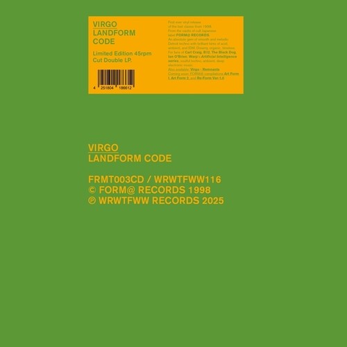 Landform Code 2LP by Virgo album artwork