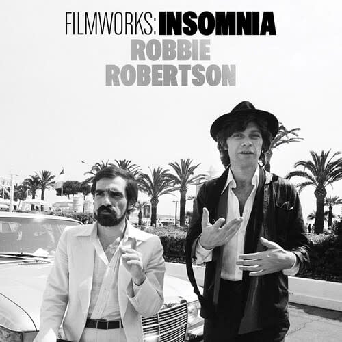 Filmworks: Insomnia LP by Robbie Robertson album artwork