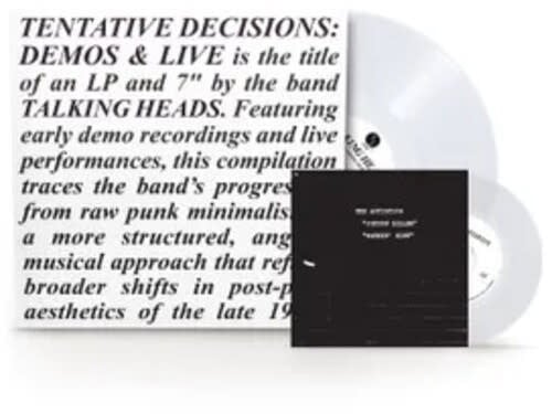 Tentative Decisions: '74-'76 LP by Talking Heads album artwork