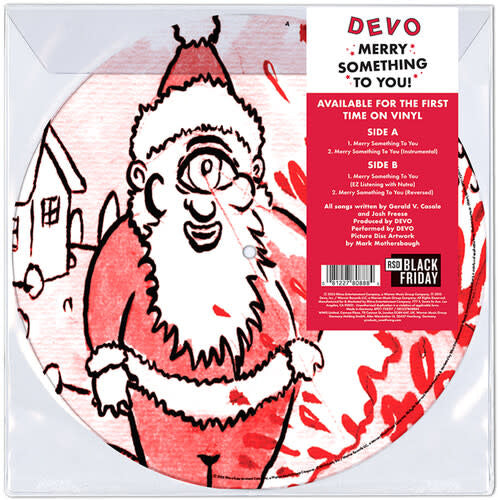Merry Something To You 12" by Devo album artwork