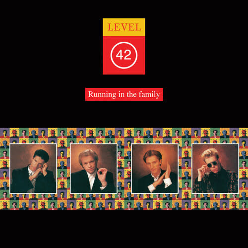 Running In The Family LP by Level 42 album artwork