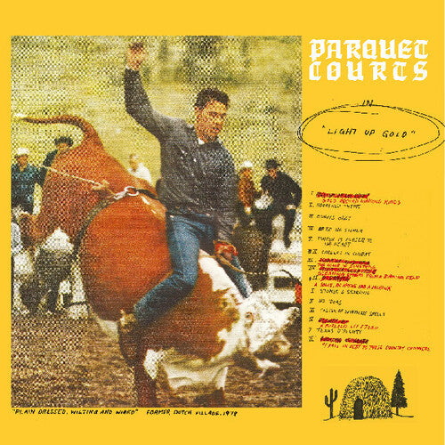 Light Up Gold CD by Parquet Courts album artwork