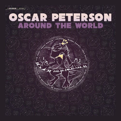 Around The world LP by Oscar Peterson album artwork