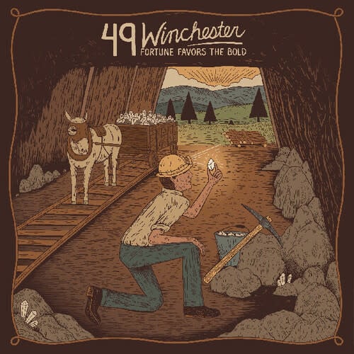 Fortune Favors the Bold LP by 49 Winchester album artwork