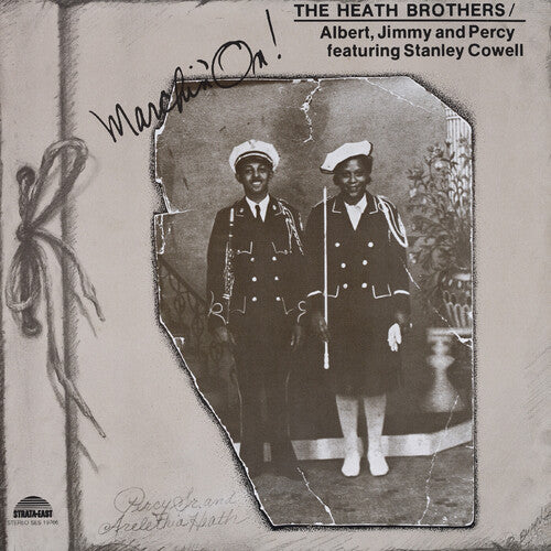 Marchin On LP by Heath Bros and Stanley Cowell album artwork