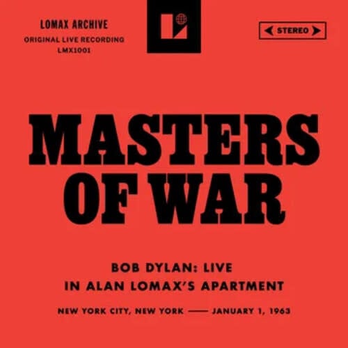Masters of War 7" by Bob Dylan album artwork