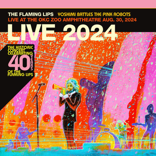 Yoshimi Battles the Pink Robots Live at OKC Zoo, 8-20-24 CD by The Flaming Lips album artwork