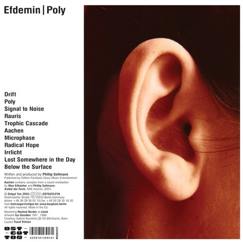 Poly 2LP by Efdemin album artwork