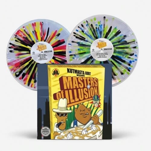 Master of Illusion 2LP by Kutmasta Kurt album artwork