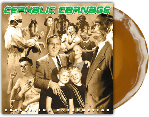 Exploiting Dysfunction 2LP by Cephalic Carnage album artwork
