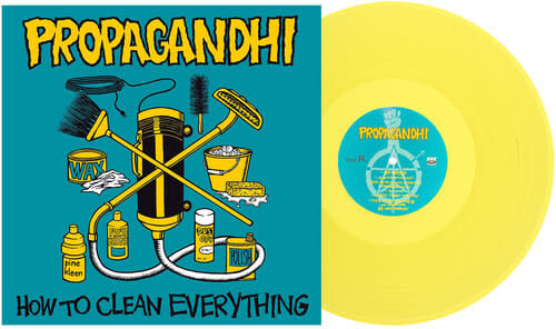 How to Clean Everything LP by Propagandhi album artwork