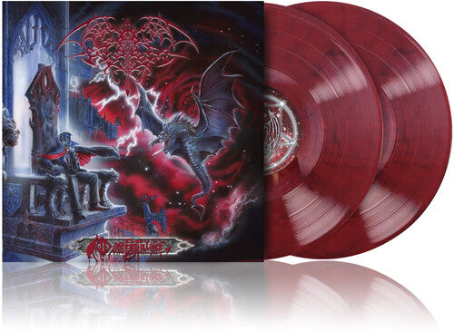 Necropalace 2LP by Worm album artwork
