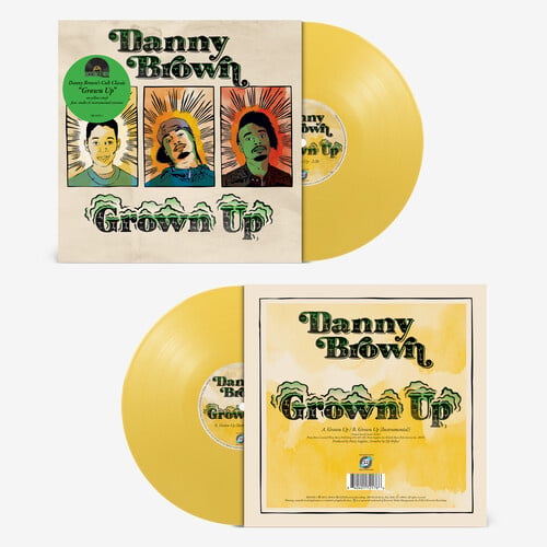 Grown Up 7" by Danny Brown album artwork