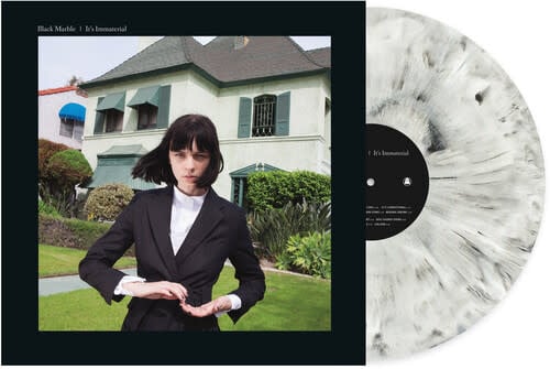 It's Immaterial LP by Black Marble album artwork