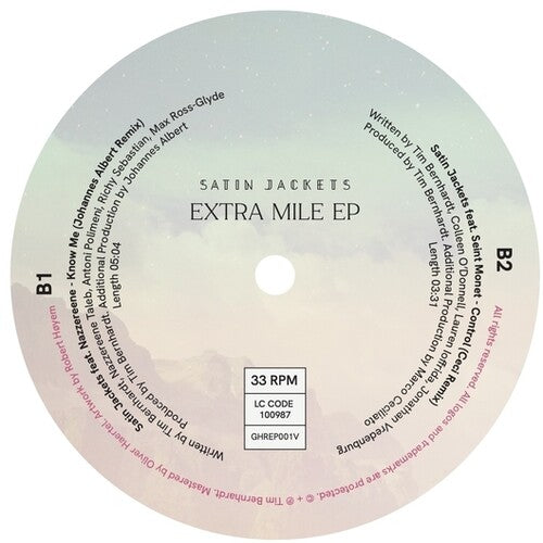 Extra Mile 12" by Satin Jackets album artwork
