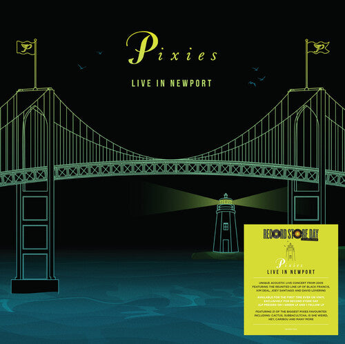 Live in Newport 2LP by Pixies album artwork