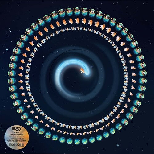 Up Here LP by Bluey album artwork