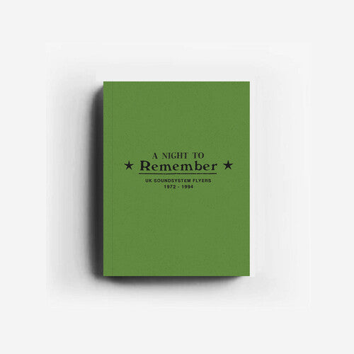 1994 BOOK by A Night to Remember: UK Soundsystem Flyers, 1972 album artwork