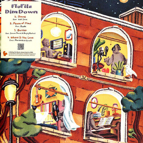 Dim Down 10" by Flofilz album artwork