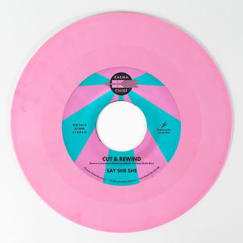 Cut & Rewind / Disco Life 7" by Say She She album artwork