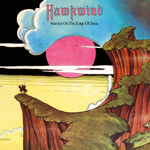 Warrior on the Edge of Time LP by Hawkwind album artwork