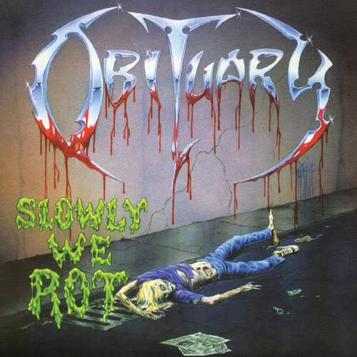 Slowly We Rot LP by Obituary album artwork