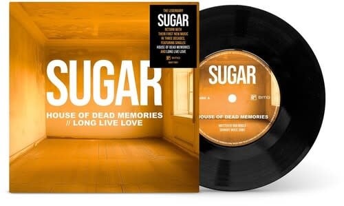 House of Dead Memories / Long Live Love 7" by Sugar album artwork