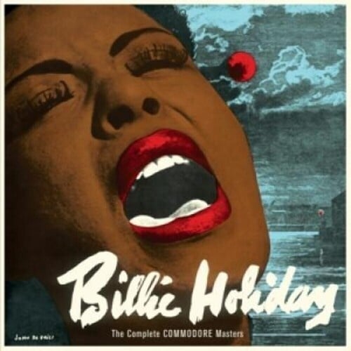 Commodore Masters LP by Billie Holiday album artwork