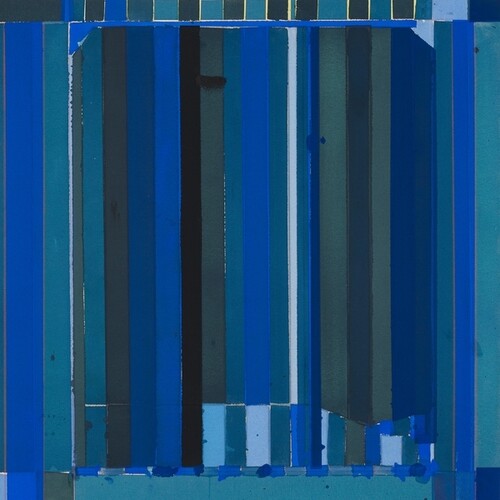 Blue Abstraction: Prepared Piano Project 85-87 LP by Jessica Williams album artwork
