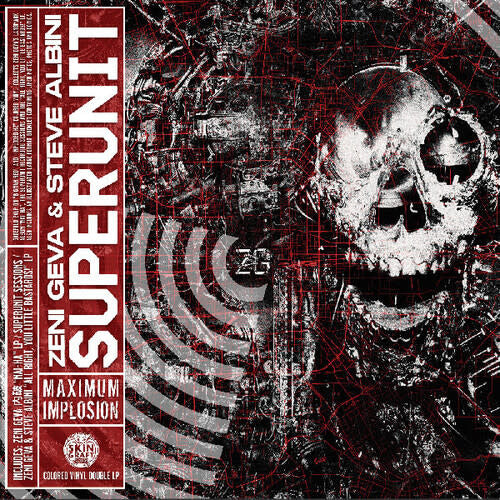 Superunit: Maximum Implosion 2LP by Zeni Geva album artwork