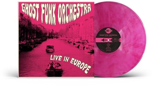 Live in Europe LP by Ghost Funk Orchestra album artwork