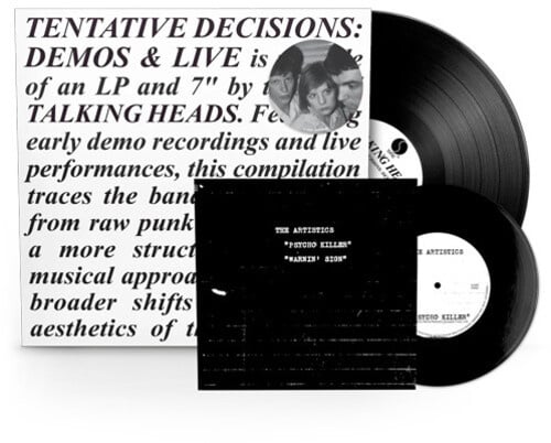 Tentative Decisions: Demos & L LP by Talking Heads album artwork
