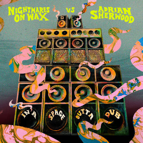 In A Space Outta Dub LP by Nightmares On Wax vs Adrian Sherwood album artwork