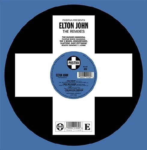 Positiva Presents: Elton John - The Remixes LP by Elton John album artwork