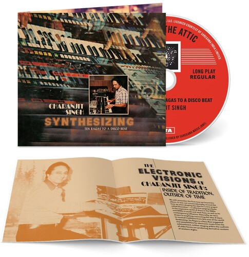 Synthesizing: Ten Ragas To A Disco Beat CD by Charanjit Singh album artwork