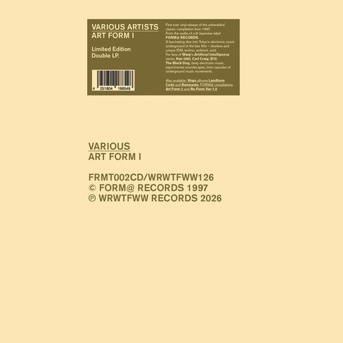 Art Form I LP by Various album artwork