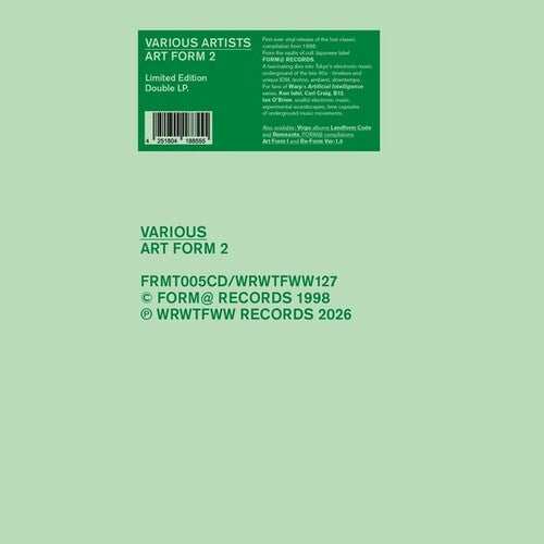 Art Form II LP by Various album artwork
