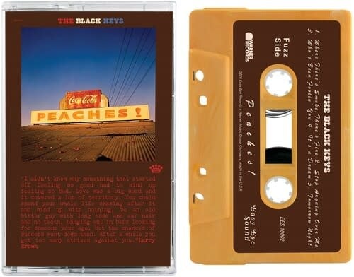 Peaches! CASSETTE by The Black Keys album artwork