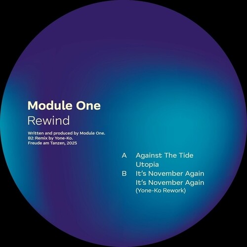 Rewind 12" by Module One album artwork