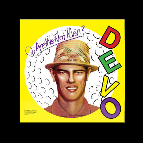Q: Are We Not Men? LP by Devo album artwork