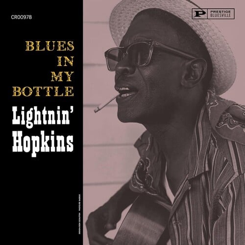 Blues in My Bottle LP by Lightnin' Hopkins album artwork