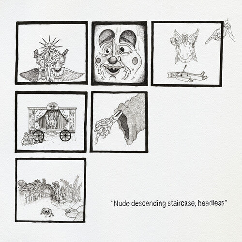 Nude Descending Staircase Headless CASSETTE by Teen Suicide album artwork