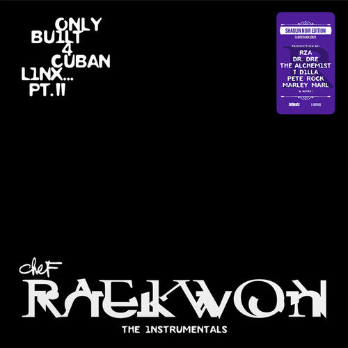 Only Built 4 Cuban Linx... Pt. II - The Instrumentals 2LP by Raekwon album artwork