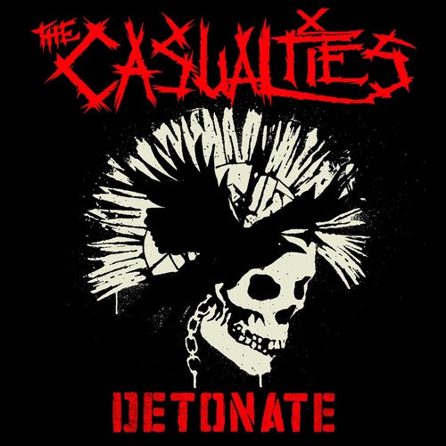 Detonate LP by Casualties album artwork