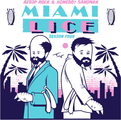 Miami Lice: Season Four EP by Aesop Rock/Homeboy Sandman album artwork